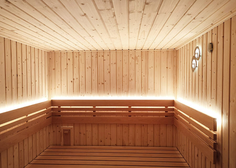 Spruce Sauna wood