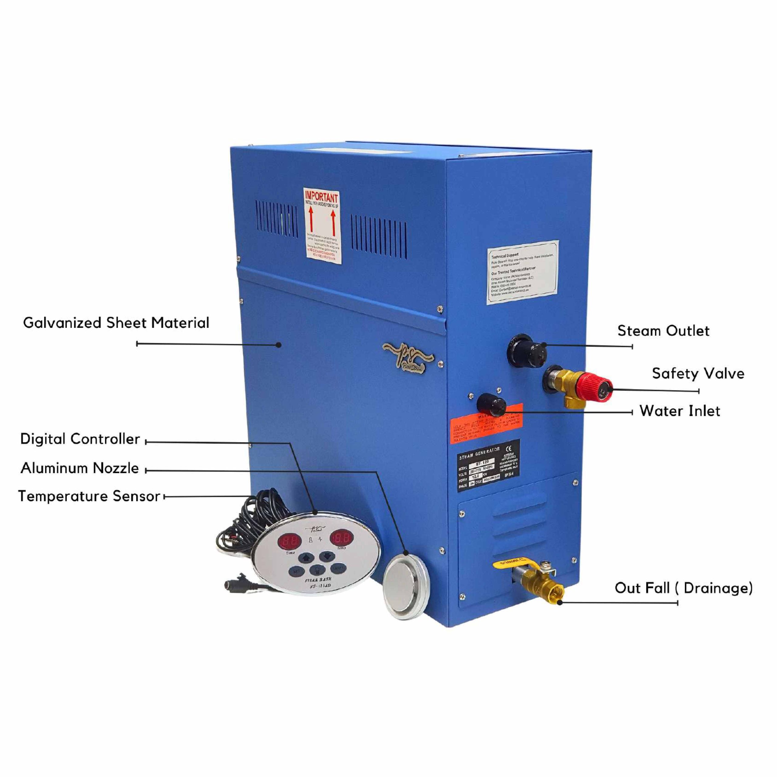 Blue Steam Generator - PureSteam®_compressed-2